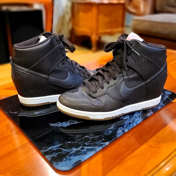 nike dunk high wedge sneaker